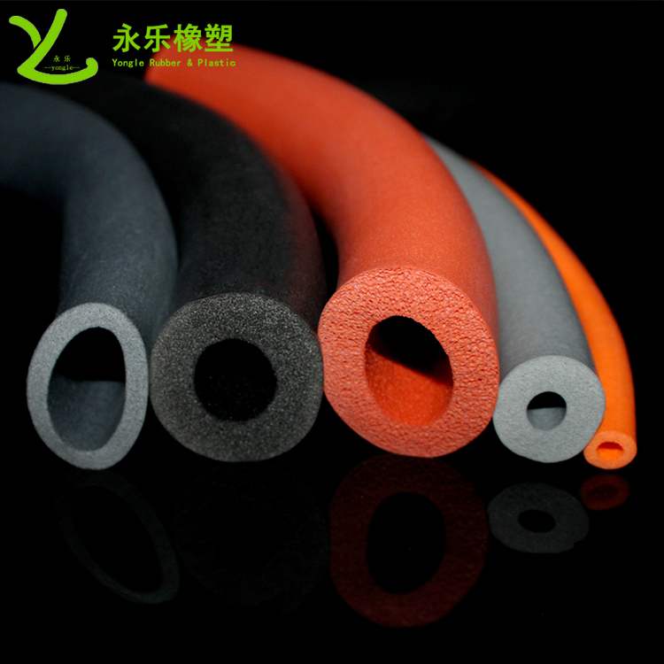 擠出發(fā)泡硅膠管，耐高溫發(fā)泡硅膠管，彩色發(fā)泡硅膠管