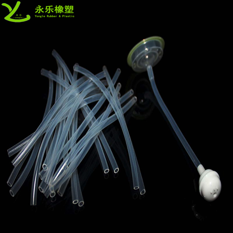 擠出奶瓶硅膠管，食品級(jí)透明奶瓶硅膠管，耐高溫硅膠管